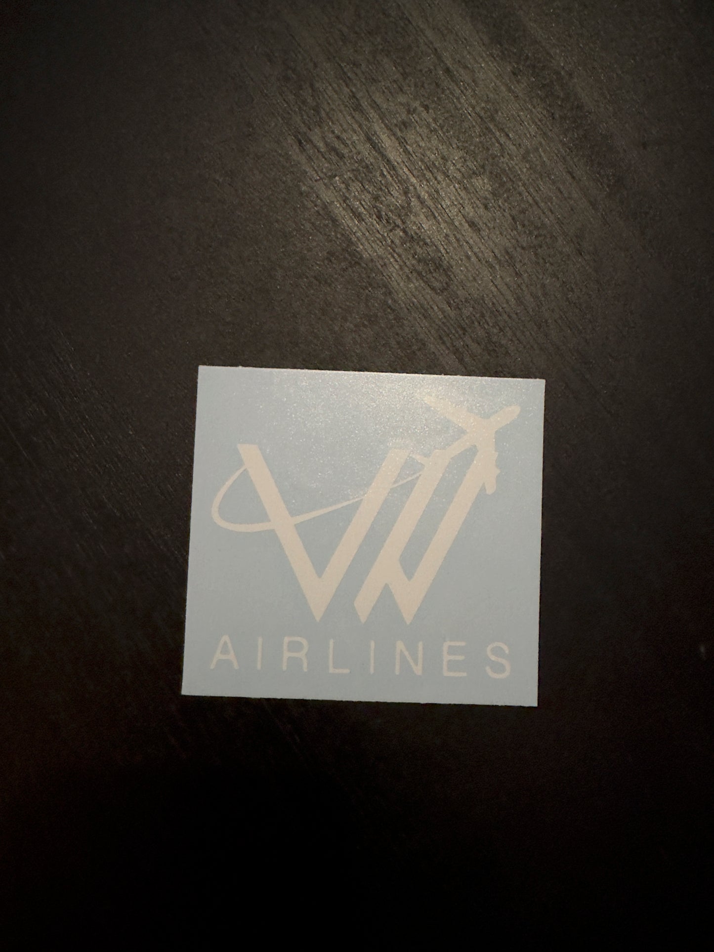 VW Airlines sticker